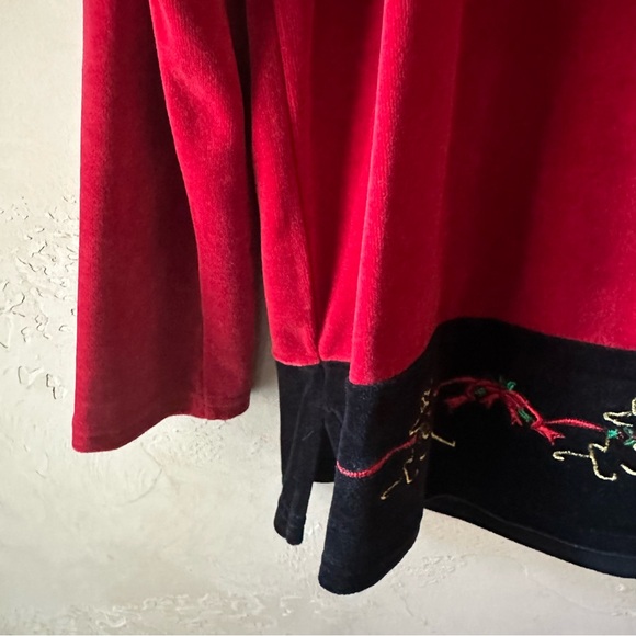 Karen Scott Christmas Top - Picture 6 of 8